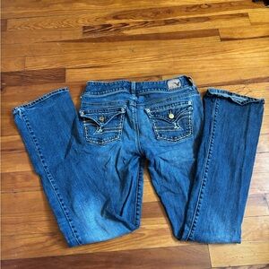 American Eagle Outfitters Straight Leg Blue Jeans